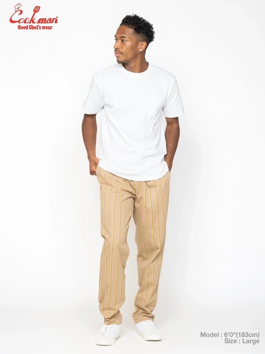 画像8: COOKMAN  シェフパンツ Chef Pants BjornQorn Carton Stripe (8)