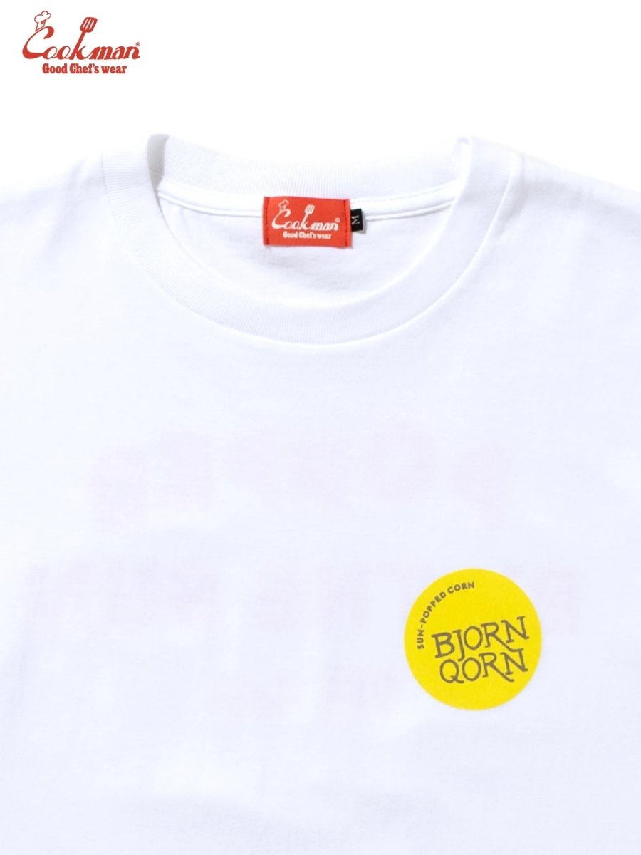 画像10: COOKMAN  Tシャツ BjornQorn Popped by The Sun (10)
