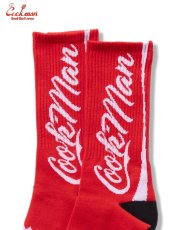 画像3: COOKMAN  ソックス Rib Crew SocksSoda (3)