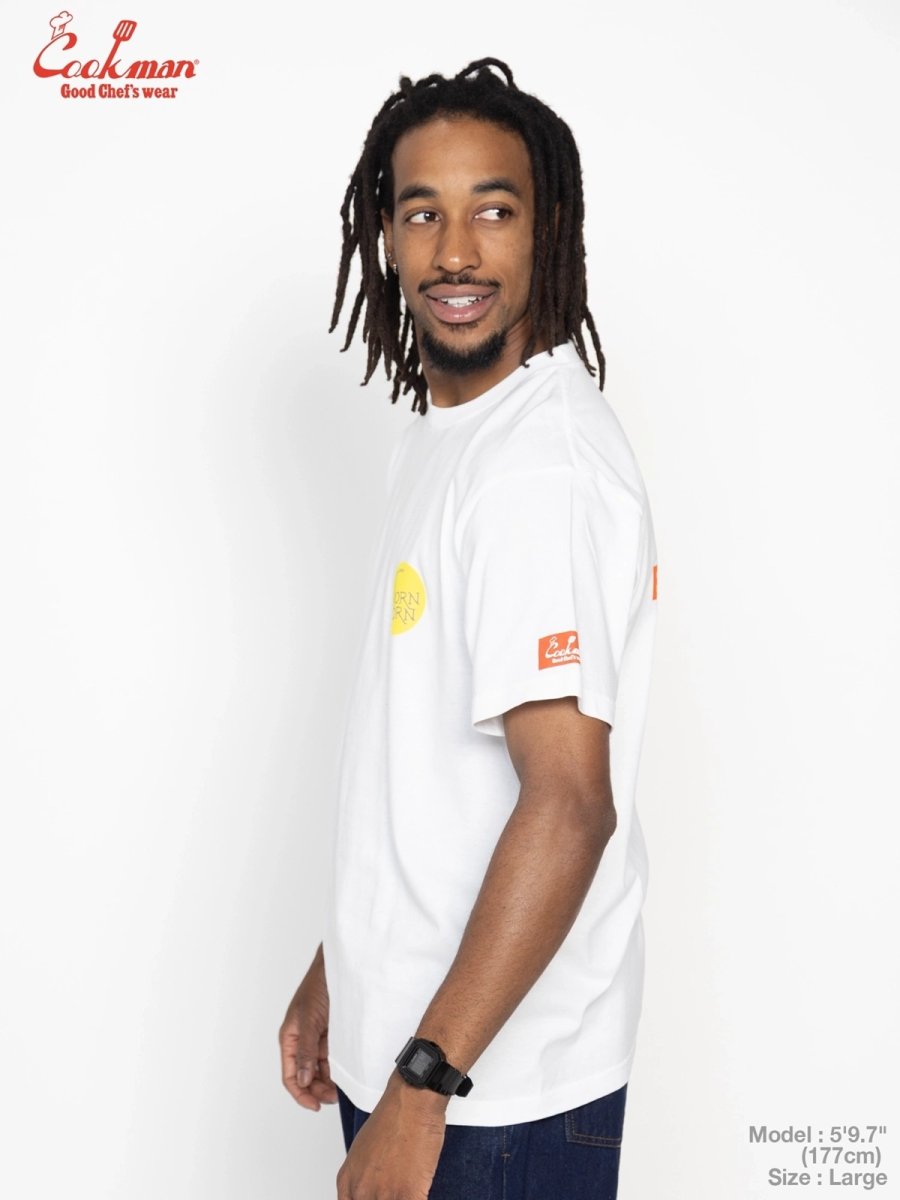 画像8: COOKMAN  Tシャツ BjornQorn Popped by The Sun (8)