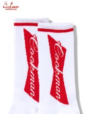 画像3: COOKMAN  ソックス Rib Crew Socks Beer Tie (3)