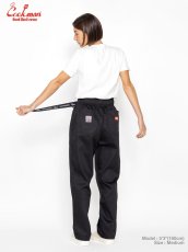 画像15: COOKMAN  シェフパンツ Chef Pants Semiwide Black Belt Vision Black (15)
