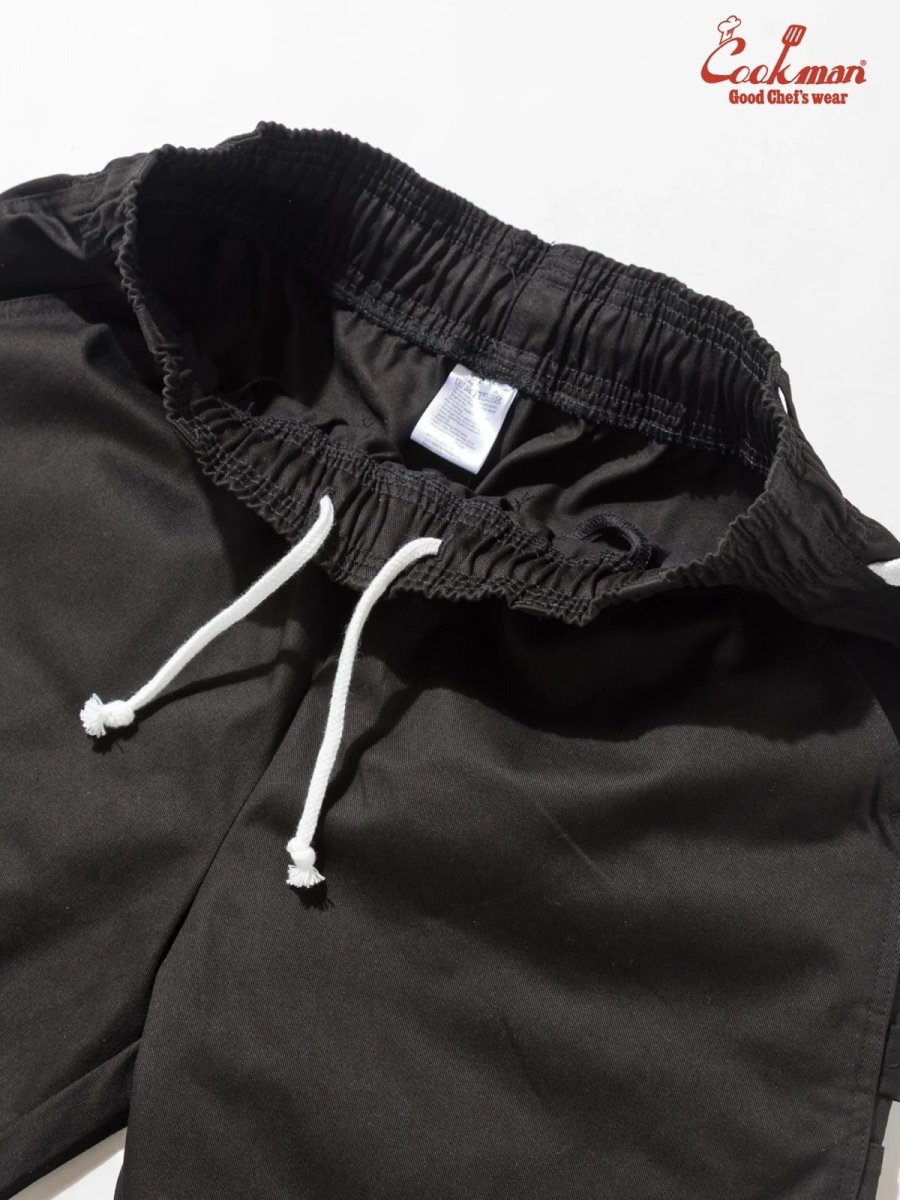画像7: COOKMAN  カーペンターパンツ Carpenter's Pants Short Heavy twill Black (7)