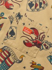 画像5: COOKMAN  ロングエプロン Old Tattoo Beige (5)