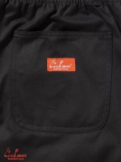 画像8: COOKMAN  カーペンターパンツ Carpenter's Pants Short Heavy twill Black (8)