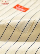 画像7: COOKMAN  ロングエプロン Long Apron Herringbone Stripe Cream (7)