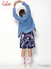 画像15: COOKMAN  シェフパンツ Chef Pants Short Corduroy Bleach Navy (15)