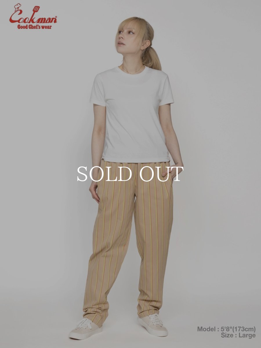 画像5: COOKMAN  シェフパンツ Chef Pants BjornQorn Carton Stripe (5)
