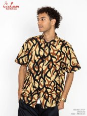 画像7: COOKMAN  ワークシャツ Work Shirts Short Sleeve Light Tribal Camo Beige (7)