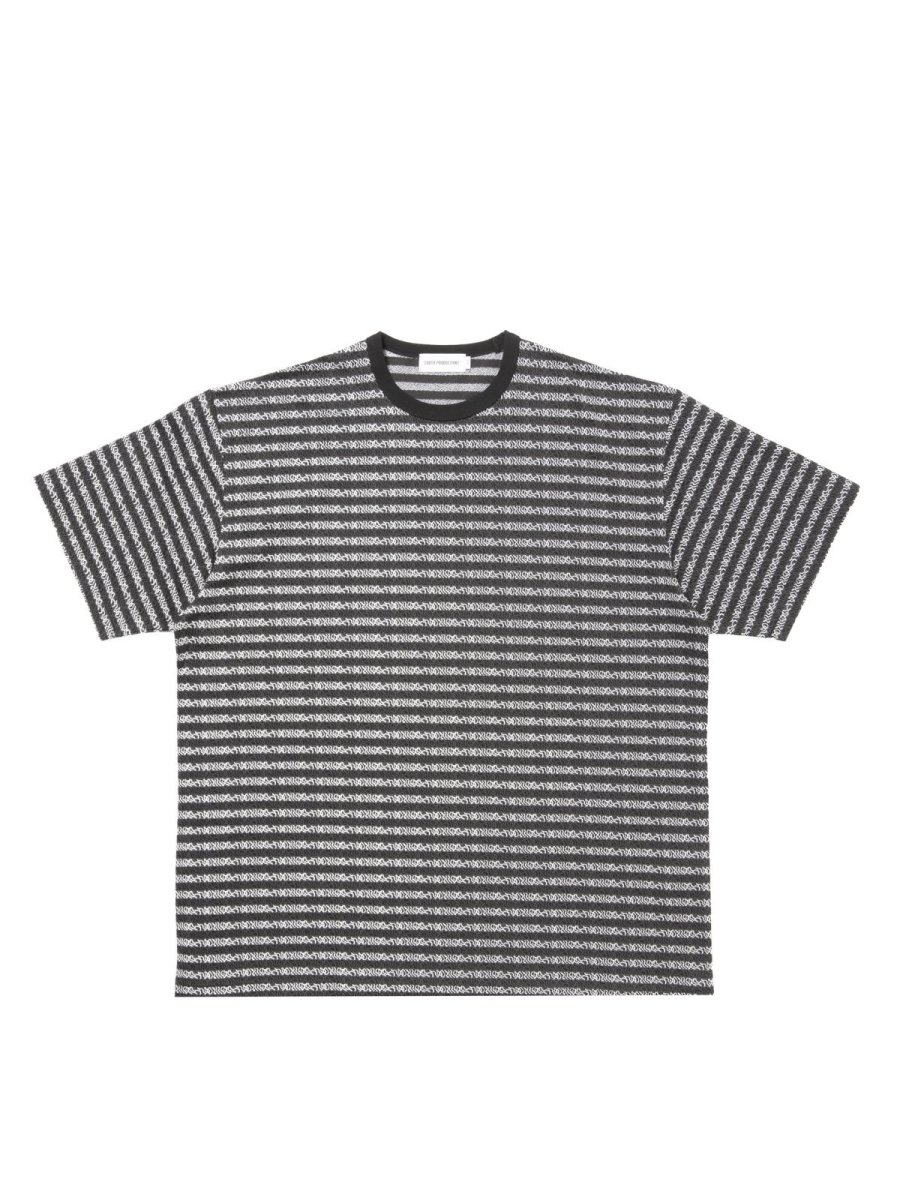 画像1: COOTIE PRODUCTIONS   Supima Jacquard Border S/S Tee (1)