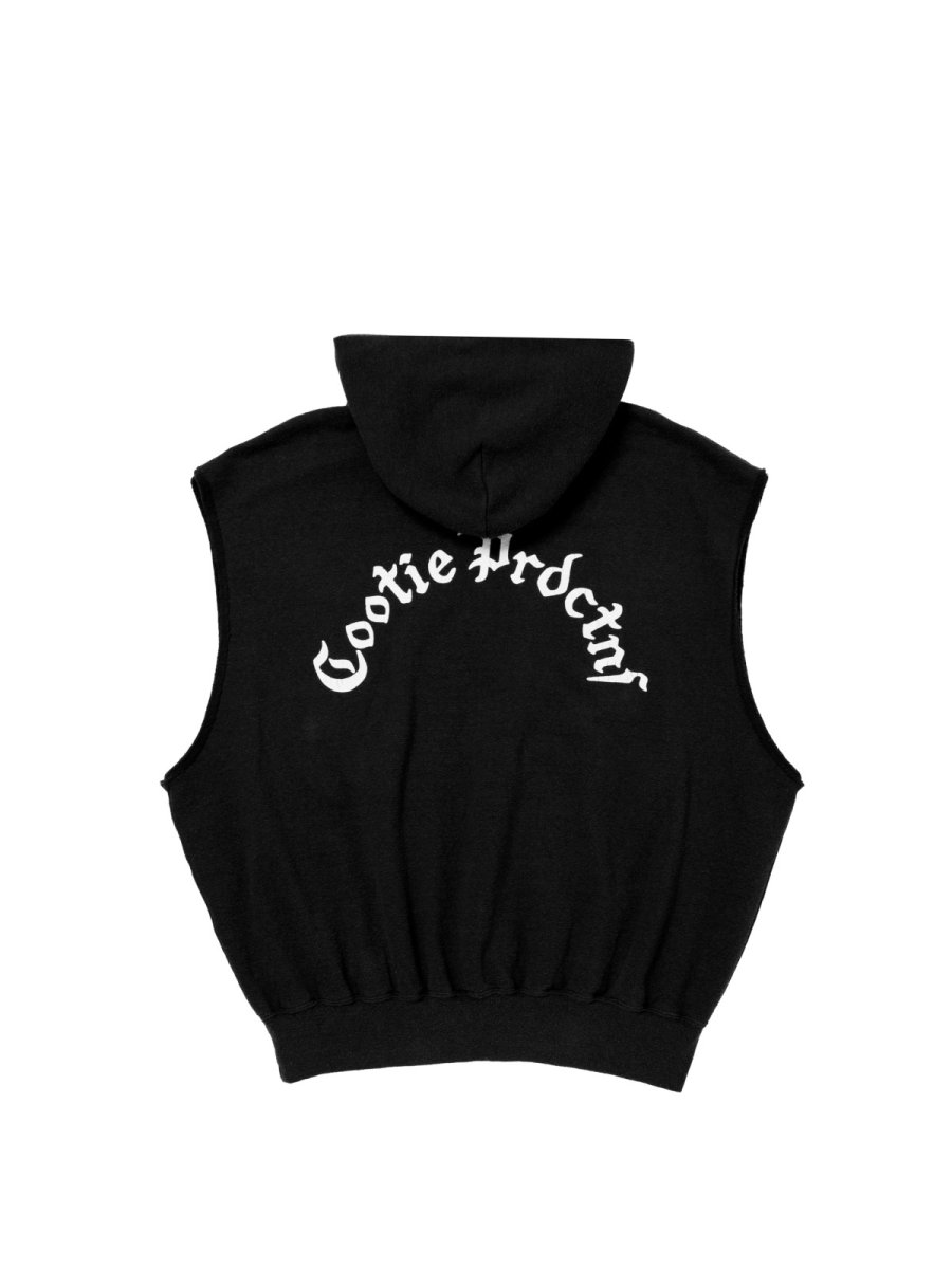 画像2: COOTIE PRODUCTIONS   Venice Sweat Cut-Off Sleeve Hoodie (2)