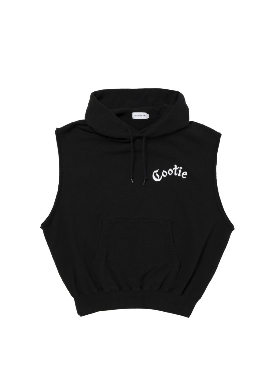 画像1: COOTIE PRODUCTIONS   Venice Sweat Cut-Off Sleeve Hoodie (1)