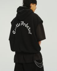 画像7: COOTIE PRODUCTIONS   Venice Sweat Cut-Off Sleeve Hoodie (7)
