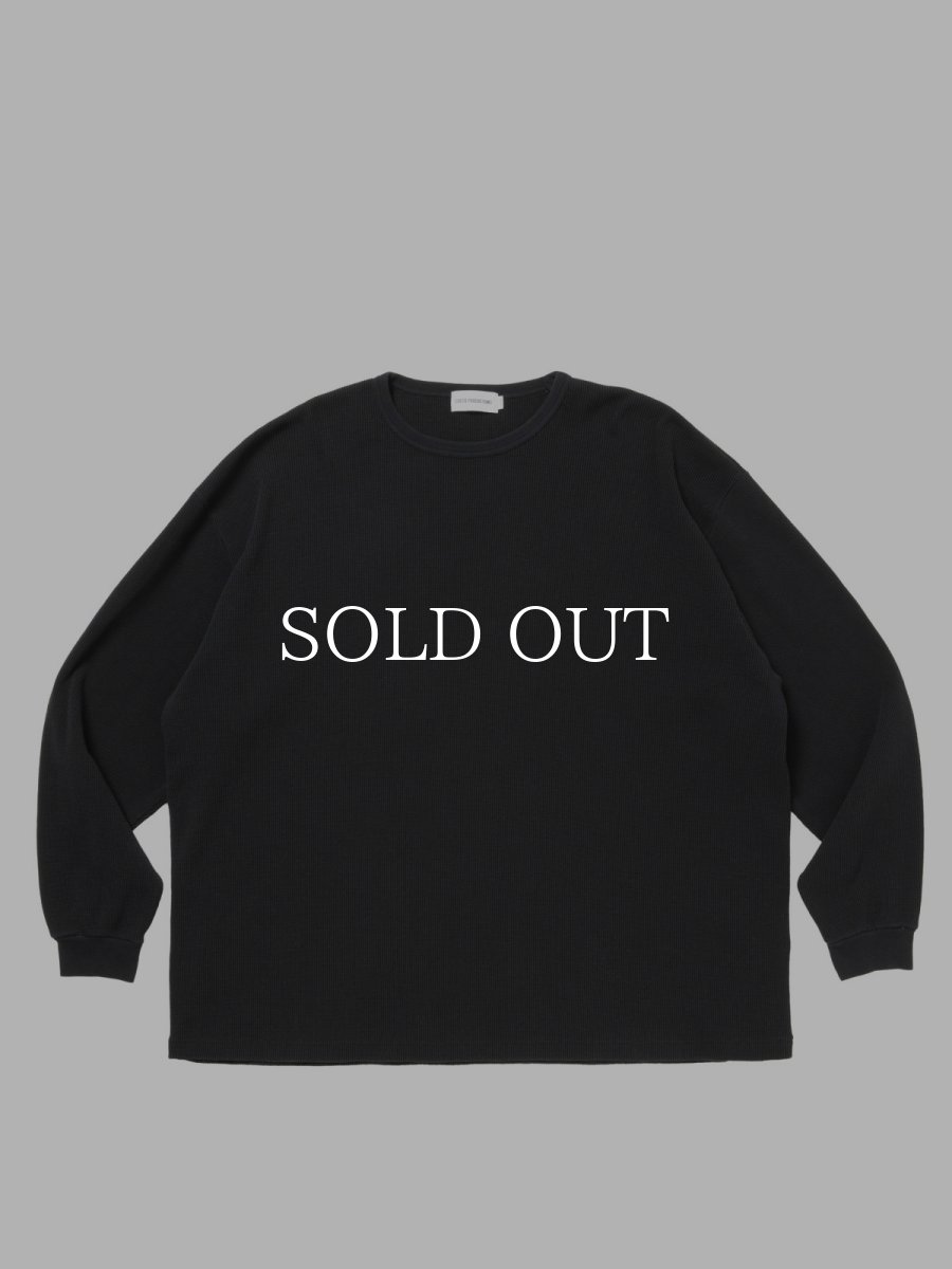 画像1: COOTIE PRODUCTIONS   Degreasing Rough Waffle L/S Tee (1)