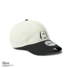 画像5: NEW ERA  9TWENTY Vintage PEANUTS ピーナッツ 2-Tone クロームホワイト/ブラック (5)
