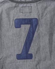 画像17: Liberaiders  CHAMBRAY BASEBALL SHIRT (17)