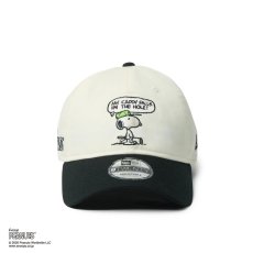 画像2: NEW ERA  9TWENTY Vintage PEANUTS ピーナッツ GOLF スヌーピー ウッドストック クロームホワイト/ブラック | ゴルフ (2)