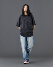 画像12: Liberaiders  PIGMENT DYED STRIPED S/S SHIRT (12)