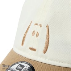 画像8: NEW ERA  キッズ Youth 9TWENTY Vintage PEANUTS ピーナッツ 2-Tone クロームホワイト/カーキ (8)