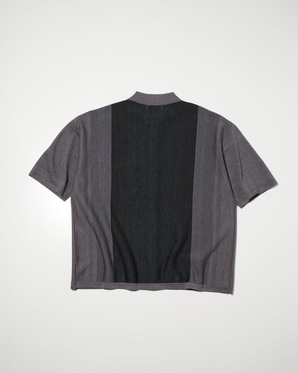 画像6: RADIALL  CHEV - TONE - REGULAR COLLARED SWEATER S/S (6)