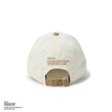 画像6: NEW ERA  キッズ Youth 9TWENTY Vintage PEANUTS ピーナッツ 2-Tone クロームホワイト/カーキ (6)