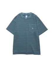 画像16: Liberaiders  PIGMENT DYED STRIPED S/S SHIRT (16)
