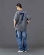 画像8: Liberaiders  CHAMBRAY BASEBALL SHIRT (8)
