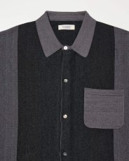 画像7: RADIALL  CHEV - TONE - REGULAR COLLARED SWEATER S/S (7)