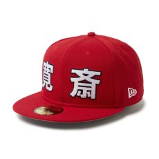 画像1: NEW ERA  59FIFTY kansaï yamamoto 寛斎 スカーレット (1)