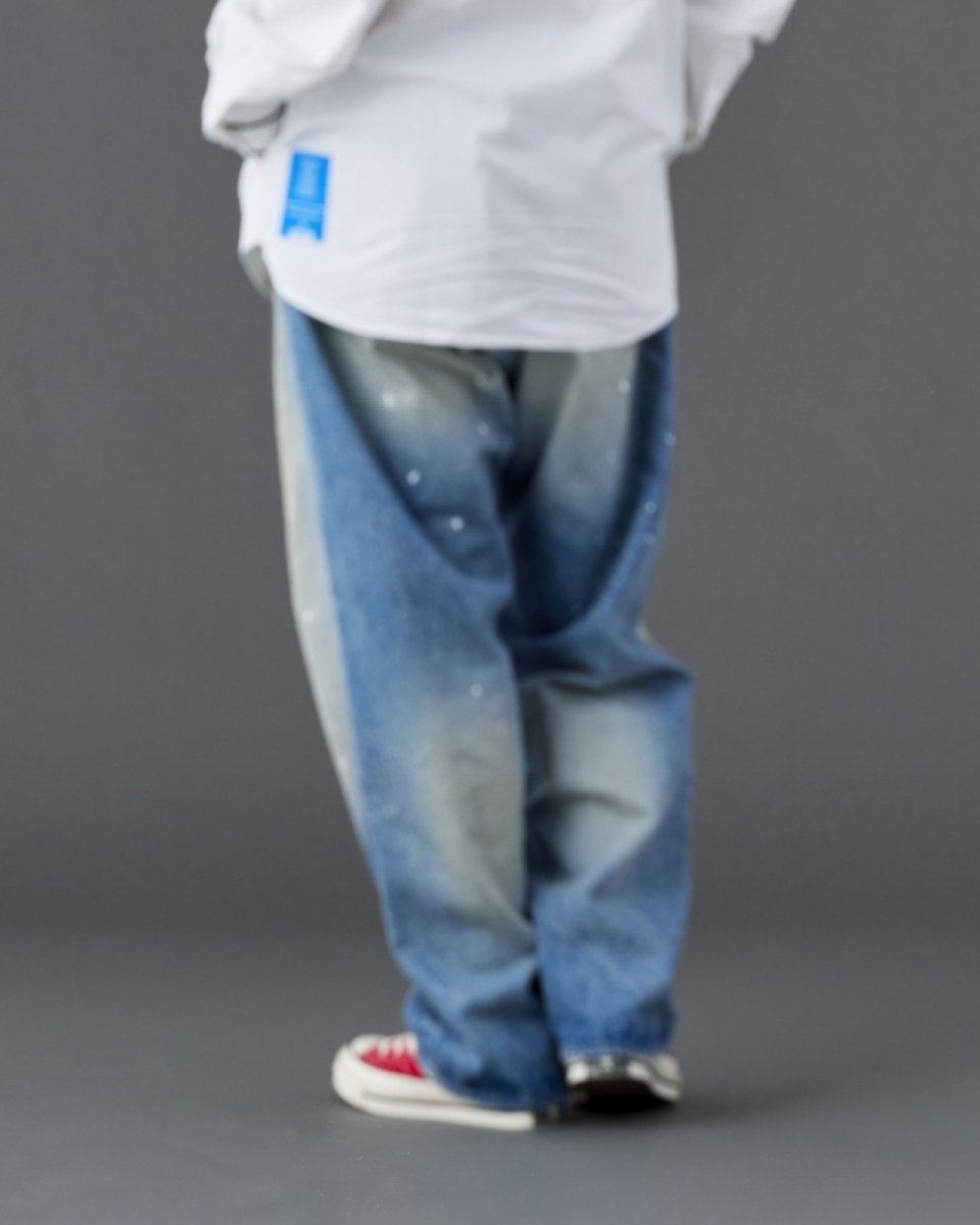 画像11: Liberaiders  LR LOOSE FIT DENIM PANTS HW (11)