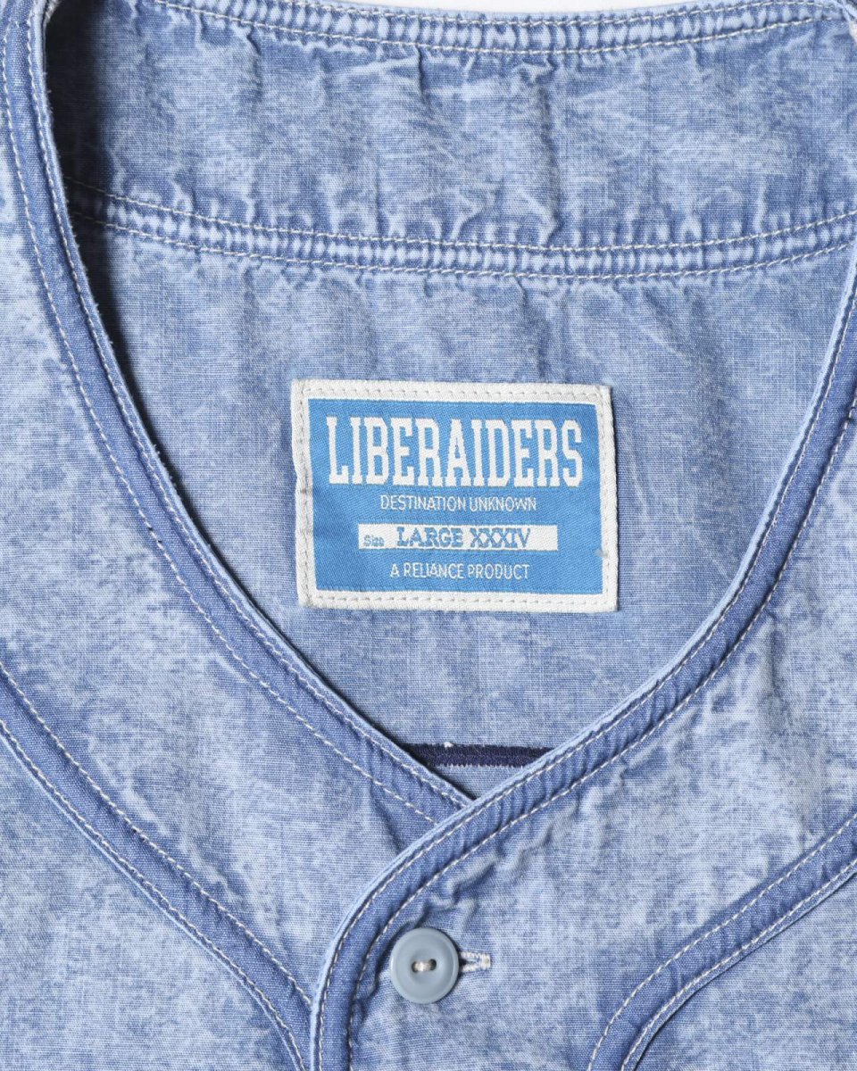 画像32: Liberaiders  CHAMBRAY BASEBALL SHIRT (32)