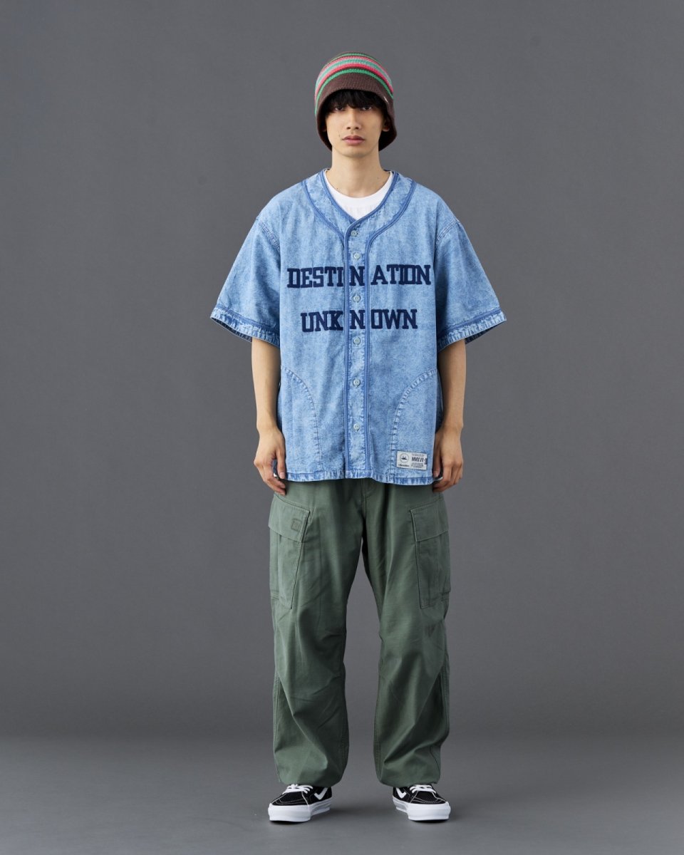 画像30: Liberaiders  CHAMBRAY BASEBALL SHIRT (30)