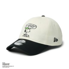 画像1: NEW ERA  9TWENTY Vintage PEANUTS ピーナッツ GOLF スヌーピー ウッドストック クロームホワイト/ブラック | ゴルフ (1)