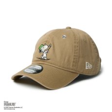 画像4: NEW ERA  9TWENTY Vintage PEANUTS ピーナッツ GOLF スイング カーキ | ゴルフ (4)