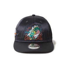 画像2: NEW ERA  9THIRTY kansaï yamamoto 龍 サテン ネイビー (2)