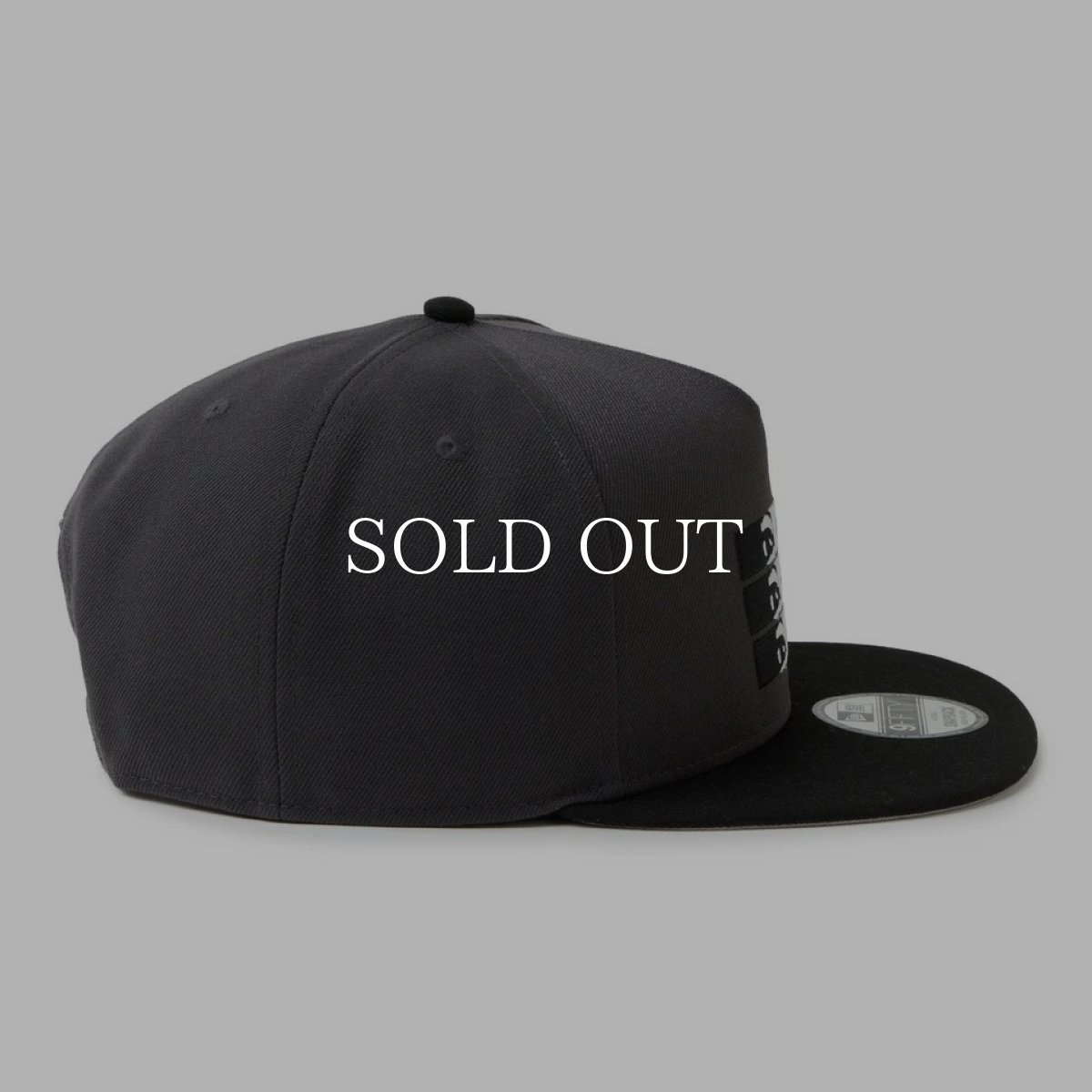 画像5: NEW ERA  9FIFTY A-Frame kansaï yamamoto Face ダークグラファイト/ブラック (5)