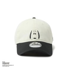 画像3: NEW ERA  9TWENTY Vintage PEANUTS ピーナッツ 2-Tone クロームホワイト/ブラック (3)
