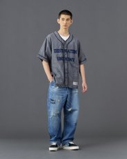 画像9: Liberaiders  CHAMBRAY BASEBALL SHIRT (9)