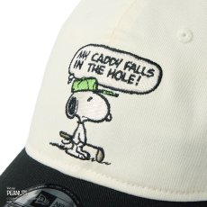 画像7: NEW ERA  9TWENTY Vintage PEANUTS ピーナッツ GOLF スヌーピー ウッドストック クロームホワイト/ブラック | ゴルフ (7)