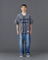 画像10: Liberaiders  CHAMBRAY BASEBALL SHIRT (10)