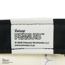 画像10: NEW ERA  9TWENTY Vintage PEANUTS ピーナッツ GOLF スヌーピー ウッドストック クロームホワイト/ブラック | ゴルフ (10)