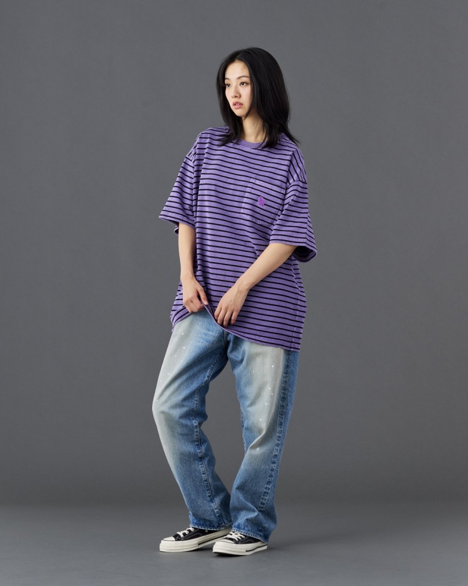 画像46: Liberaiders  PIGMENT DYED STRIPED S/S SHIRT (46)
