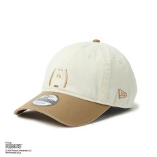 画像1: NEW ERA  9TWENTY Vintage PEANUTS ピーナッツ 2-Tone クロームホワイト/カーキ (1)