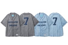 画像1: Liberaiders  CHAMBRAY BASEBALL SHIRT (1)