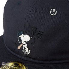 画像8: NEW ERA  59FIFTY ソフトバックラム Soft Buckram Vintage PEANUTS ピーナッツ フェイデッドブラック (8)