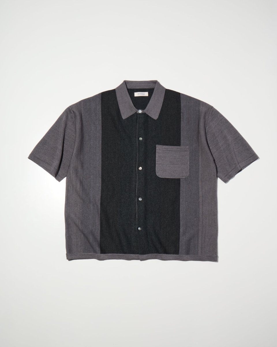 画像5: RADIALL  CHEV - TONE - REGULAR COLLARED SWEATER S/S (5)