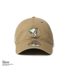 画像2: NEW ERA  9TWENTY Vintage PEANUTS ピーナッツ GOLF スイング カーキ | ゴルフ (2)