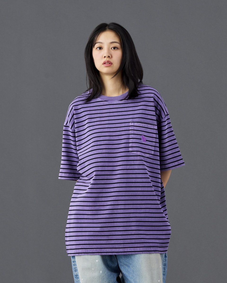 画像39: Liberaiders  PIGMENT DYED STRIPED S/S SHIRT (39)