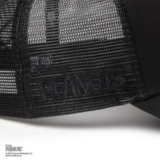 画像9: NEW ERA   9FORTY A-Frame トラッカー Vintage PEANUTS ピーナッツ JOE COOL ジョー・クール ブラック (9)