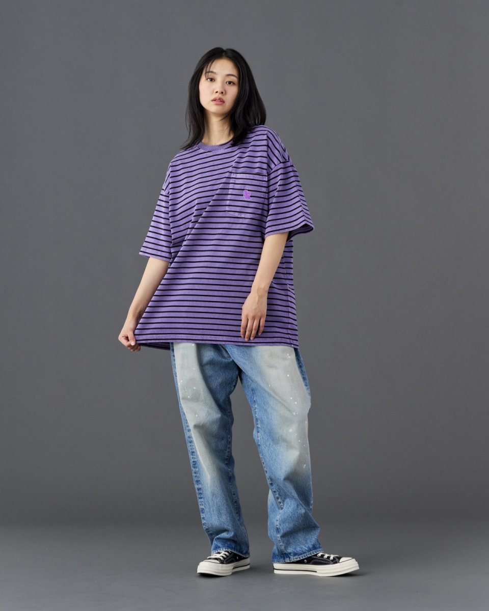 画像47: Liberaiders  PIGMENT DYED STRIPED S/S SHIRT (47)